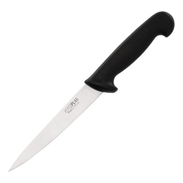 Hygiplas fileermes 15cm zwart, C266