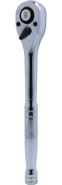 Brilliant Tools Omschakelratel 1/2" met metalen handgreep, 100 tanden, BT022995