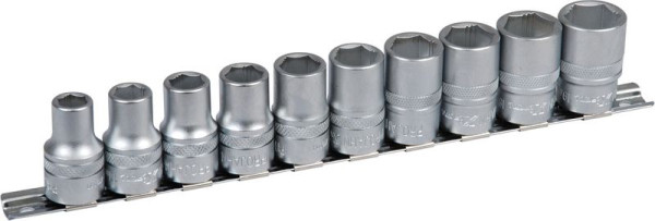 Projahn 1/2"Xi-on doppenrail 10 stuks, 4129