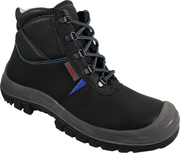 Hase Safety THURGAU-HIGH, Sicherheitshochschuhe schwarz, Größe: 44, 52045-07-44