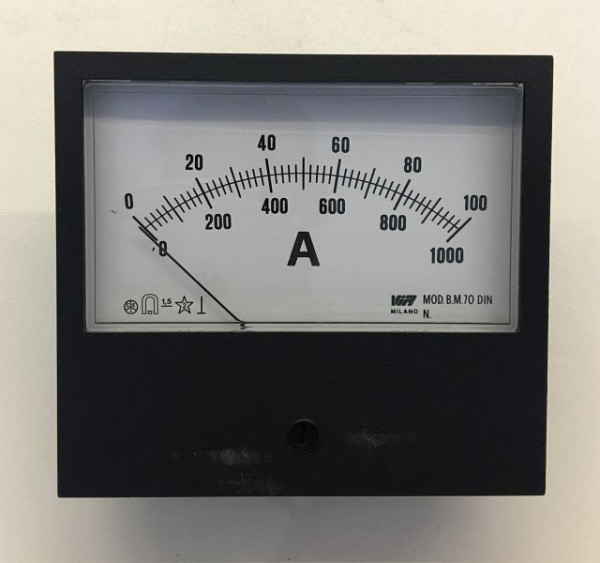 ELMAG ampèremeter 0-100A 95x85mm voor START 700, 9505908