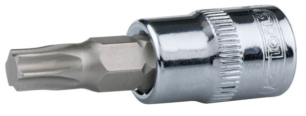 KS Tools 1/4" CHROMEplus bitdop Torx, T6, 918.2407
