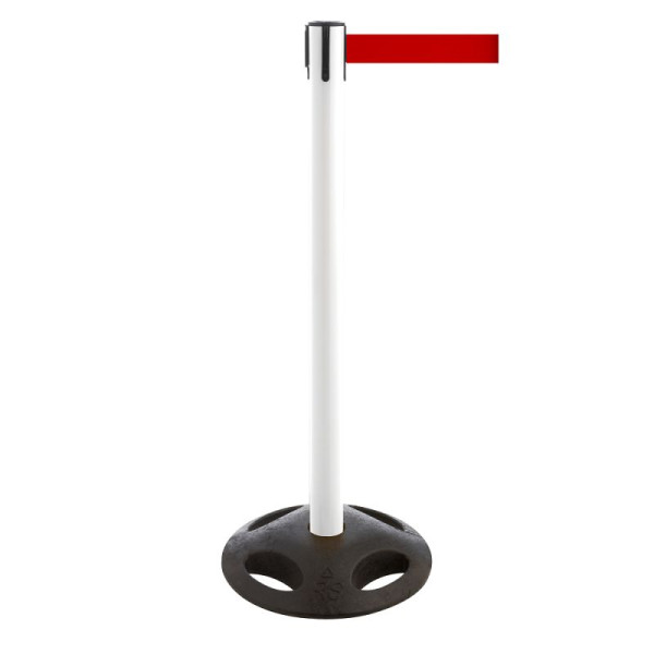 Stein HGS HGS personengeleidingssysteem -P-Line Utility-, wit, rood, met riemeindstuk (standaard), 12828m-0102