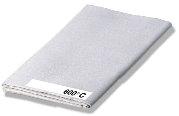 ELMAG lasdeken materiaal glasweefsel, 1000x2000 mm, eenzijdig alufix gecoat tot 600° C, 55267