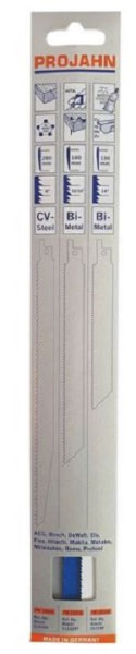 Projahn assortiment reciprozaagbladen 3 st. - Allround inhoud elk 1 stuk: 64111, 64253, 64232, 64001