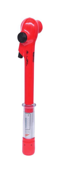 KS Tools 3/8" momentsleutel met beschermende isolatie en omschakelbare ratelkop, 5-50Nm, 117.3810