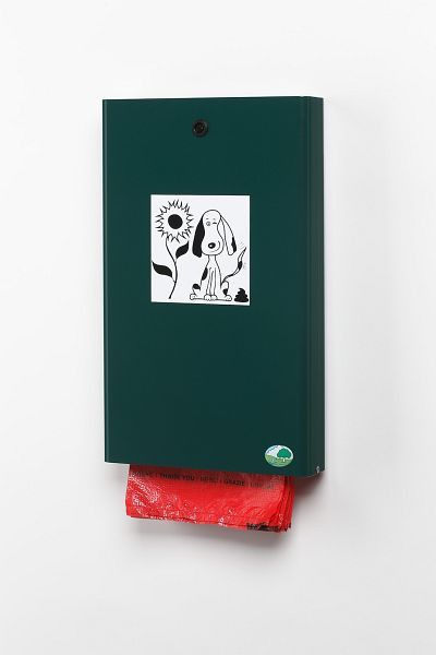 VAR hondenpoepzakjesdispenser DS 2, mosgroen, 21180