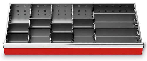 Bedrunka + Hirth lade-inzet T500 R 36-16, voor paneelhoogte 100 mm, 14-delig, 198-139-100