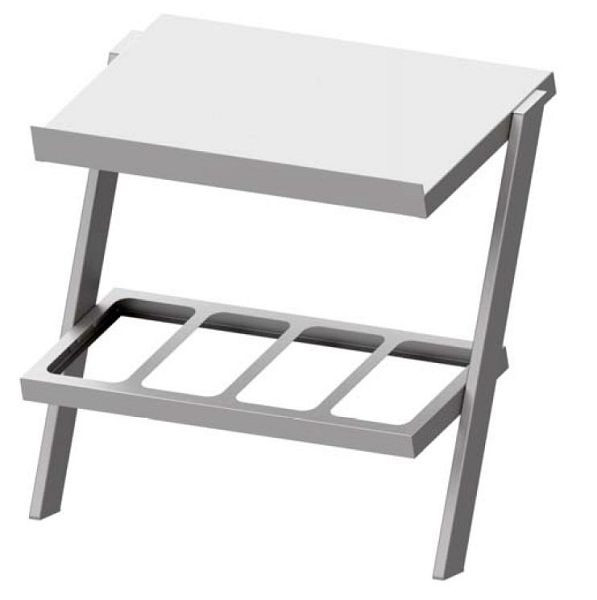 Stalgast bovenblad met bestekdispenser 715x450x700 mm voor voedseluitgiftesystemen, ZS07115