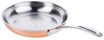 Contact flambeerpan, 24 cm meerlaags koper, 8773/240