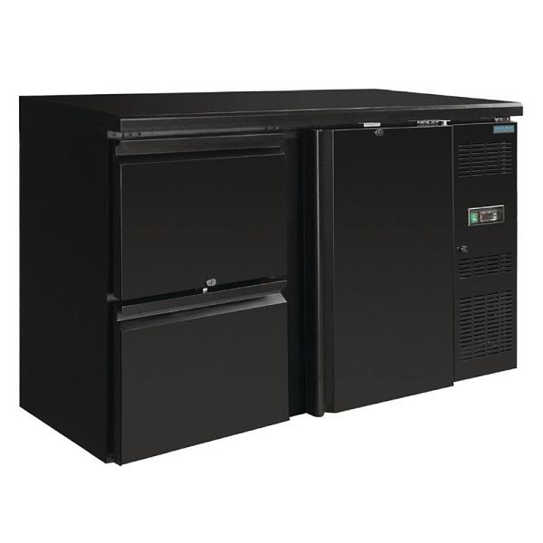 Polar bar koeling één deur plus 2 laden, GL186