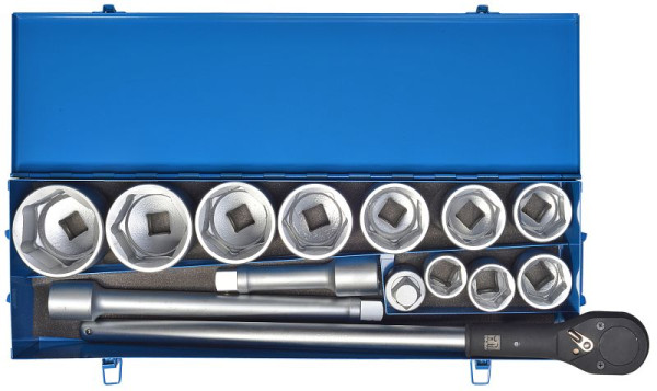 SW-Stahl dopsleutelset, 1", 36-80 mm, 16-delig, 07675L