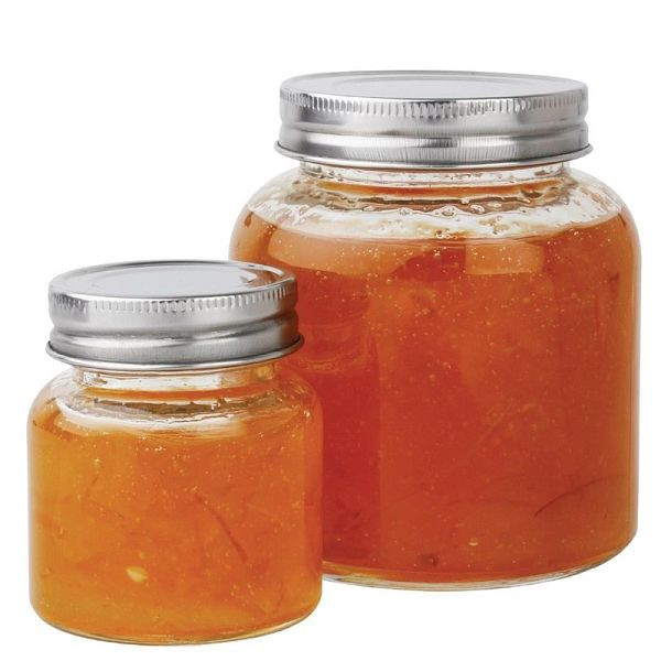 Vogue Mason Jar met schroefdeksel 330 ml (pak van 6), CP082