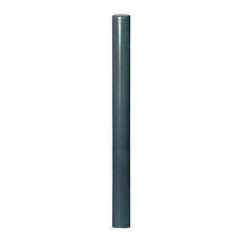 DENIOS stadspaal vast, thermisch verzinkt gelakt, voor plaatsing in beton, ∅: 108 mm, hoogte boven de grond 940 mm, 310869