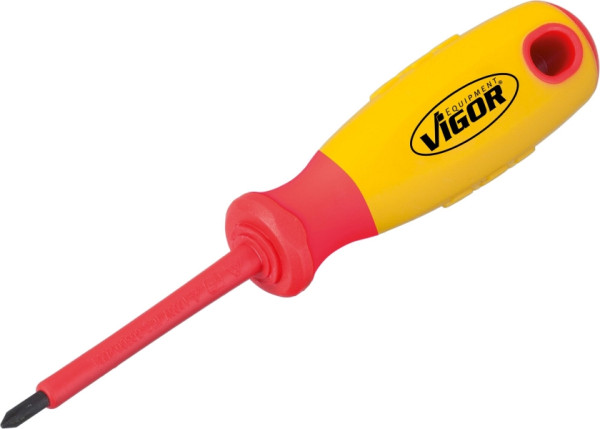 VIGOR VDE kruiskopschroevendraaier, kruiskopprofiel PH, PH0, V2062