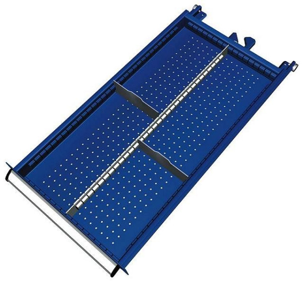 KLW scheidingsmateriaalset voor laden, vakhoogte 50 mm in SDB kast, kastmaat 419 x 750 mm B x D, SDB-B01-032