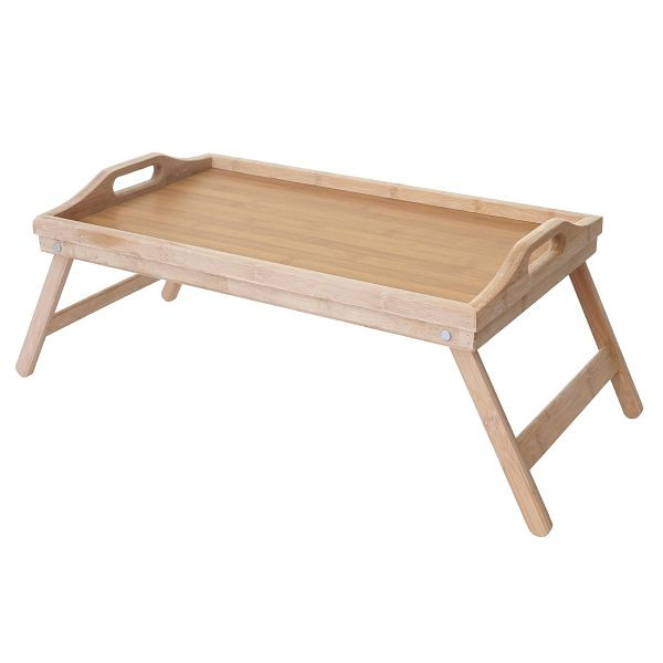 Mendler dienblad HWC-B88, dienblad, houten dienblad, ontbijtblad, decoratief dienblad, bamboe 21x64x30cm, 60736