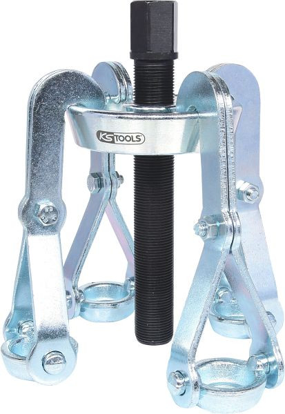 KS Tools Universele wielnaaftrekkerset met 4 armen, 6-delig, 670.0014