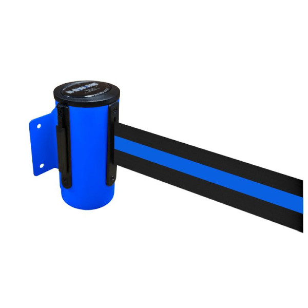 Stein HGS HGS wandriemcassette -P-Line Future-, blauw, zwart/blauw/zwart horizontaal (gestreept), met riemeindstuk (standaard), 12850b-0702