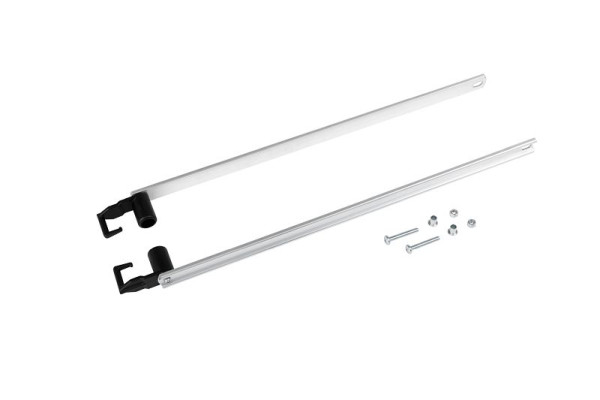 HYMER-reserveonderdelenset starre steunen voor platformladders, lengte 840 mm, 0055495
