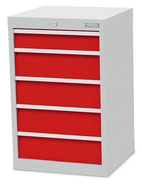 Bedrunka + Hirth ladekast, diepte 500 mm, R 18-16, aantal lades: 5.530 x 500 x 819 mm, 5x lades 1x100VA, 4x 150VA, draagvermogen 50 kg, 48.140