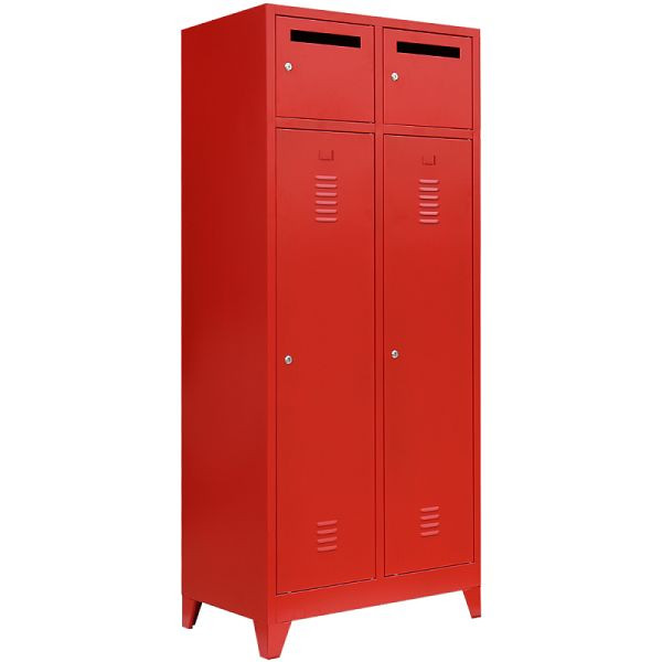 Lüllmann kastdeur, vakbreedte 400 mm, vuurrood, 515888