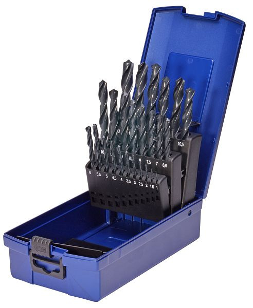 SW-Stahl spiraalborenset, HSS-R, 1-13 mm, 25-delig, 81425L