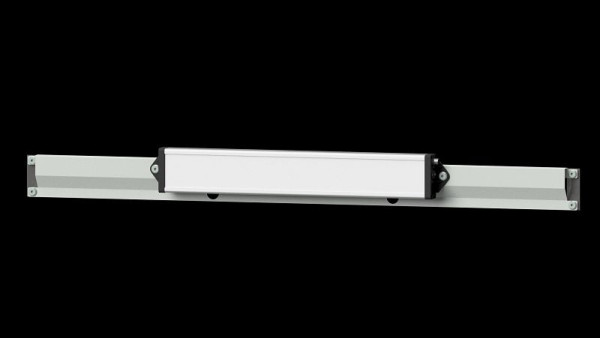 ANKE werkbankverlichting systeemopbouw, 545 x 85 x 35 mm, RAL 7035, LED systeemverlichting voor werkbanken 1140 mm, 960.927