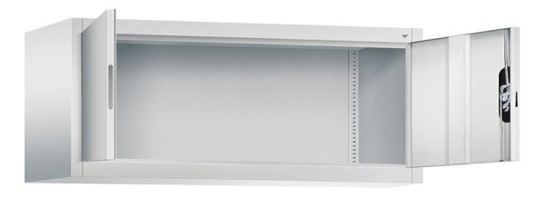 C+P bovenkast Acurado, H500xB1200xD500mm, kleur: lichtgrijs, verzonken handgreep, 9484-000 S10184