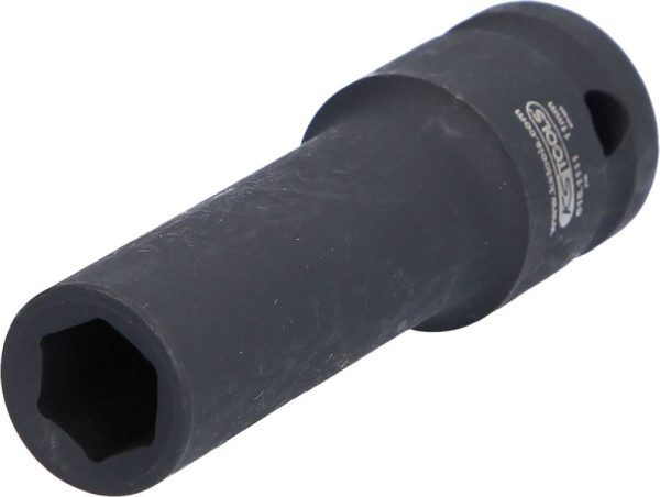 KS Tools Slagdop 1/2"-zeskant, lang, 11 mm, 515.1111