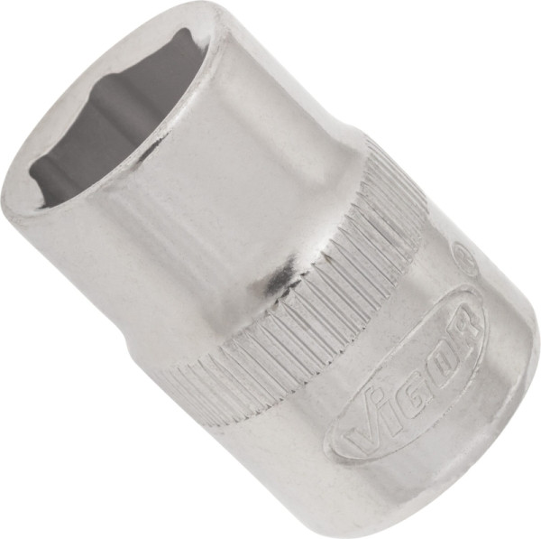 VIGOR dopsleutelinzet, hol vierkant 10 mm (3/8 inch), buitenzeskantprofiel, 11 mm, V2273N