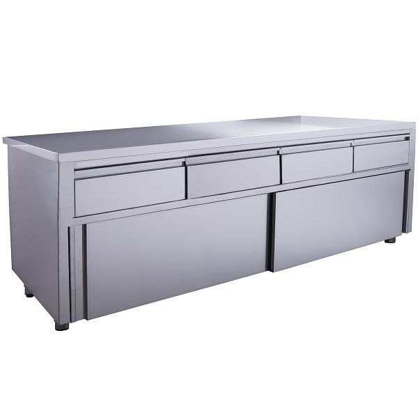 Saro schuifdeurkast - 4 laden 2000x700 mm, 700-2225