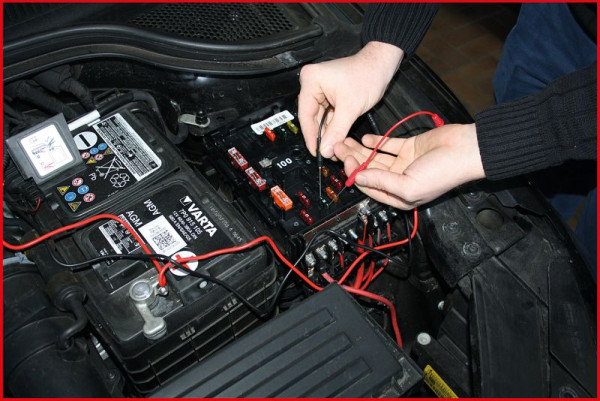 KS Tools 12/24V diagnosetest- en meetkabelset, 13-delig, 150.1675