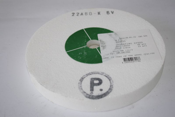 ELMAG slijpschijf 200x25x20 mm voor KSM 1000/200 (korrel 80) 'EDELKORUND', 9802314