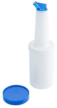 Contacto mix/bewaarbak 1 l schenktuit en deksel: BLAUW, 5843/107