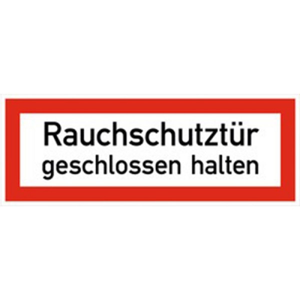 Stein HGS HGS informatiebord, rookwerende deur gesloten houden, 210 x 74 mm, 21.2861