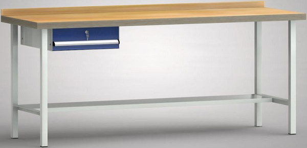 KLW professionele werkbank - 2000 x 700 x 905 mm L x D x H (ERGO uitvoering), WP003E-2000M45-E7001