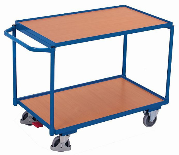 VARIOfit tafelwagen met 2 laadvlakken, buitenafmetingen: 1.175 x 625 x 850 mm (BxDxH), sw-600.501