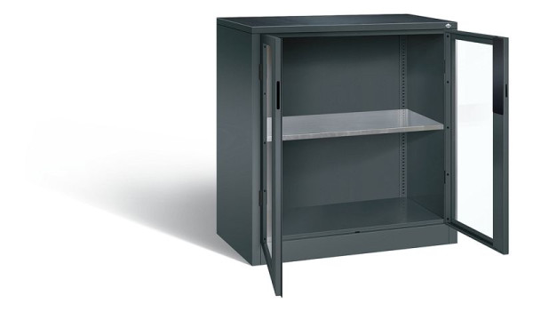 C+P gereedschapskast Acurado, H1000xB930xD500mm, kleur: antracietgrijs, verzonken handgreep, 8821-055 S10250