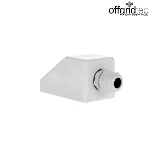 Offgridtec dakdoorvoer 1-voudig zwaar wit voor kabeldiameter 3-12mm, 8-01-006410
