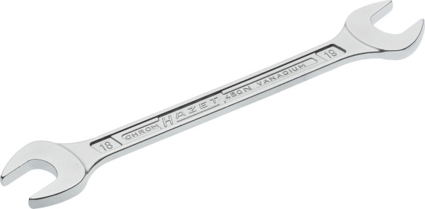Hazet dubbele steeksleutel, buitenzeskantprofiel, 18 x 19 mm, 450N-18X19