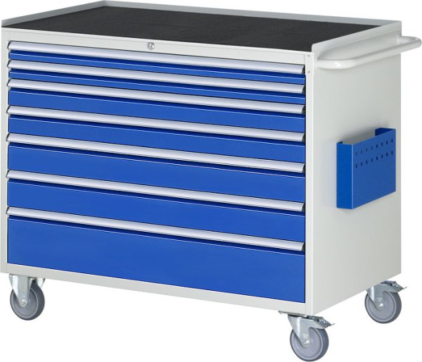 RAU montagewagen serie 7000, B1145 x D650 x H975 mm, metalen onderstel, laden: 2xH60, 2xH90, 2xH120, 1xH180 mm, 15-XXL5.0A-MT.11