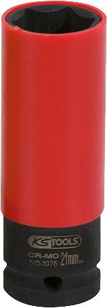 KS Tools 1/2" aluminium slagdop voor velgen robuust, lang, 21 mm, 515.1076