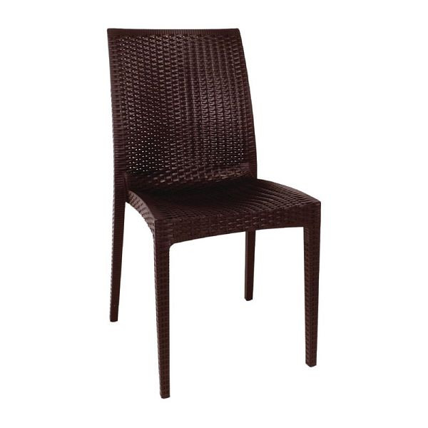 Bolero rotan stoelen bruin, VE: 4 stuks, GR361