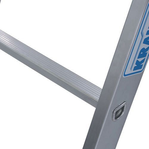 Krause verlengingsladderbasis, aluminium, 2 sporten, 307660