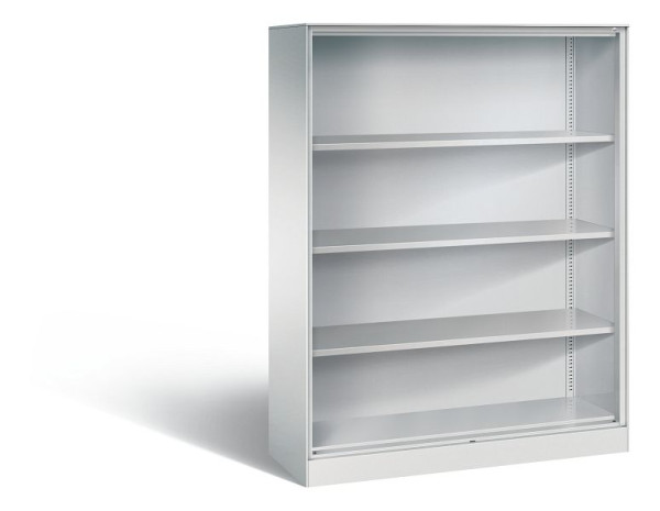 C+P bureauplank Asisto, H1635xB1200xD435mm, kleur: lichtgrijs, 4 niveaus, 140011-000 S10019