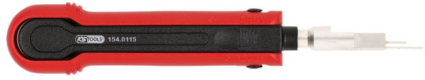 KS Tools ontgrendelingsgereedschap voor platte pluggen 1,2 mm (KOSTAL MLK), 2B, 154.0115