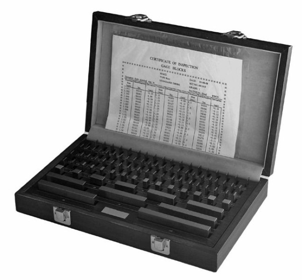 MACK eindmatenset in houten kist, speciaal staal 87-delig, 0,5-100 mm