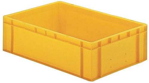 Bedrunka + Hirth transport stapelbakken, rood, afmetingen in mm (BxDxH): 400 x 600 x 120, 072120201