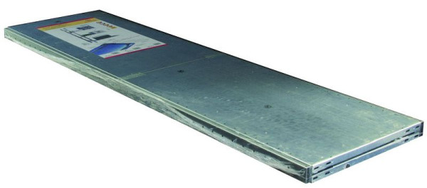 KLW 2 extra legborden, met 8 legborddragers, 1000 x 500 mm, draagvermogen per legbord: 150kg, 6520-102050-FB150